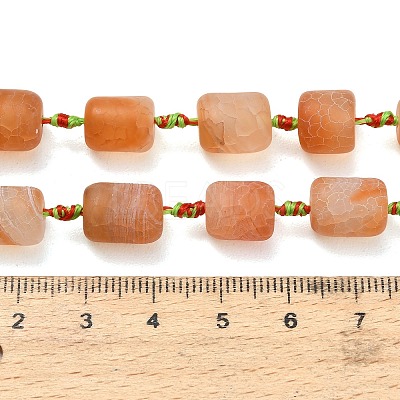 Natural Weathered Agate Beads Strands G-A321-D02-01B-1