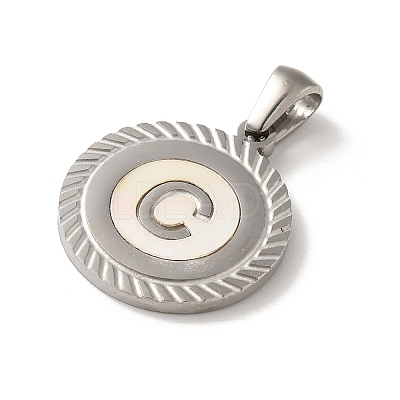 304 Stainless Steel Pendants STAS-I204-C-P-1