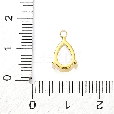 304 Stainless Steel Rhinestone Claw Settings STAS-U042-04B-G-1
