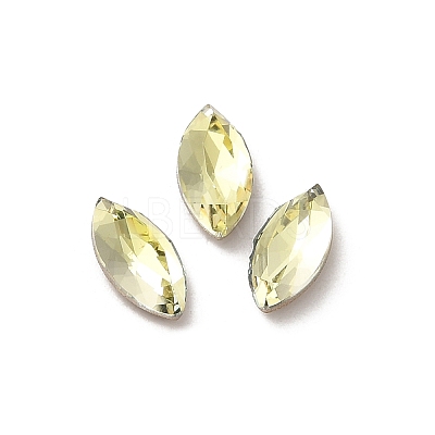 Glass Rhinestone Cabochons RGLA-P037-09A-D337-1
