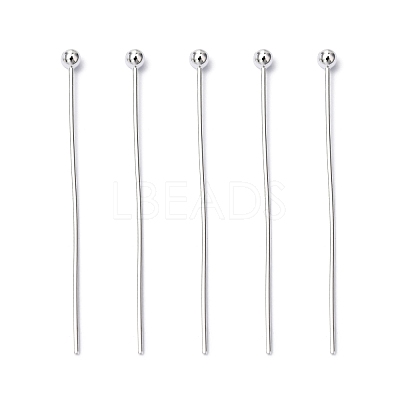 Brass Ball Head Pins X-KK-R020-07S-1