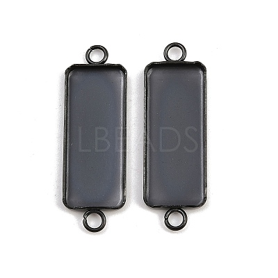 304 Stainless Steel Cabochon Connector Settings STAS-F222-032B-1