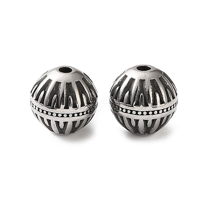 304 Stainless Steel Beads SA-CBA043D-01D-AS-1