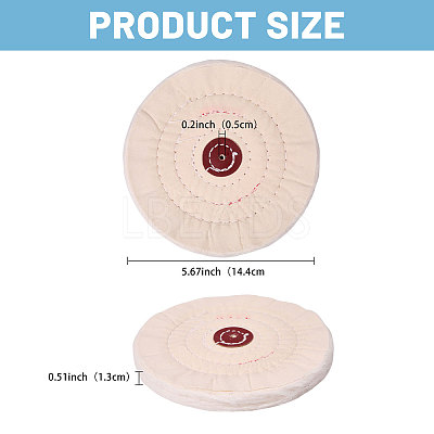 Jewelry Polishing Cloth Wheel AJEW-WH0816-464A-1