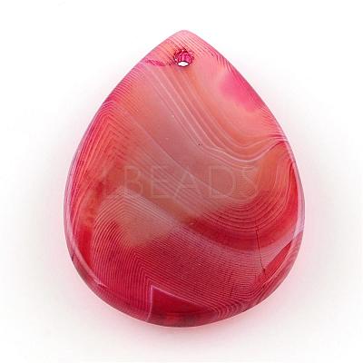 Natural Agate Pendants G-S205-M1-1