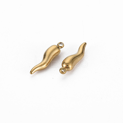 Ion Plating(IP) 304 304 Stainless Steel Charms X-STAS-N097-105LG-NR-1