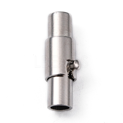 Brass Locking Tube Magnetic Clasps MC079-1