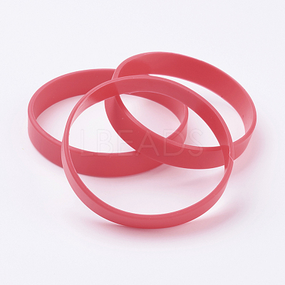 Silicone Wristbands Bracelets BJEW-J176-A-16-1