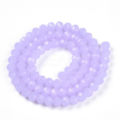 Glass Beads Strands EGLA-A044-J6mm-D11-1