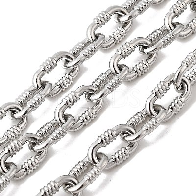304 Stainless Steel Cable Chains CHS-K024-05P-1