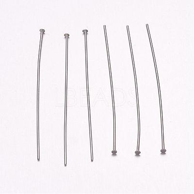 Tarnish Resistant 304 Stainless Steel Flat Head Pins STAS-H358-03B-1