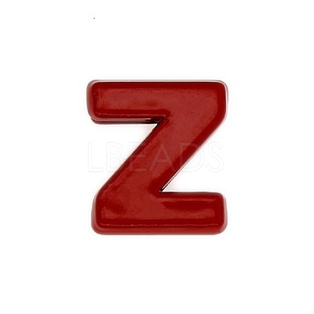 Alloy Spray Paint Slide Charms LS-PALLOY-TAC0018-03-Z-1