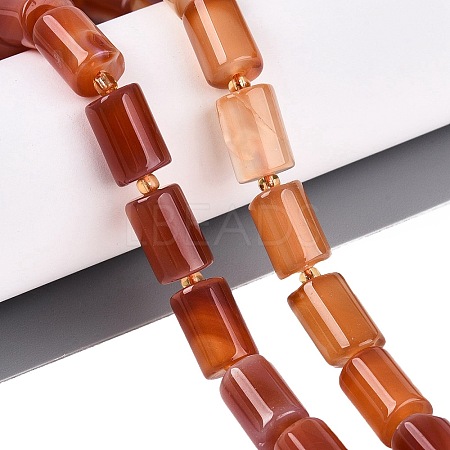 Natural Agate Beads Strands G-N362-20A-06-1