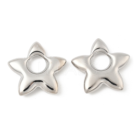 Star Brass Pendants KK-M327-09P-1