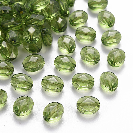 Transparent Acrylic Beads LS-TACR-S154-18A-83-1