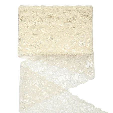 Spandex Lace Ribbon OCOR-WH0105-234B-1