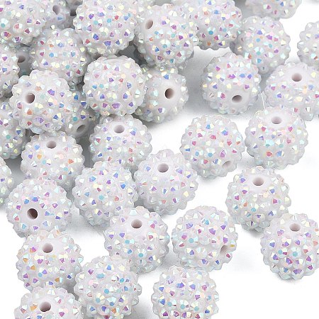 AB-Color Resin Rhinestone Beads X-RESI-S315-14x16-16-1