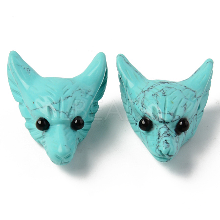 Synthetic Turquoise Pendants G-R478-06A-09-1