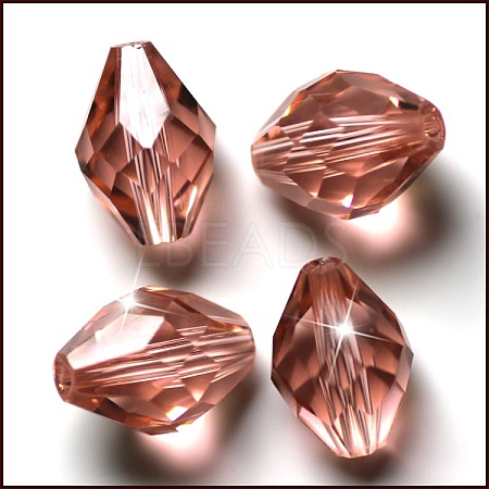 Imitation Austrian Crystal Beads SWAR-F054-9x6mm-30-1
