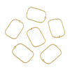 Alloy Open Back Bezel Pendants X-PALLOY-T085-05LG-3