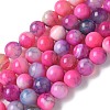 Natural Agate Beads Strands G-NH0001-G02-01-2