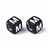 Opaque Acrylic Beads SACR-N002-01M-3