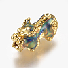 Alloy Enamel Beads PALLOY-L213-01G-5
