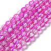 Synthetic Moonstone Beads Strands G-P528-J01-04-1