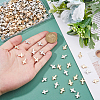 300Pcs 2 Colors CCB Plastic Beads CCB-DC0001-12-3