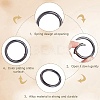 10Pcs Alloy Spring Gate Rings FIND-SP0001-38B-6