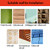 Acrylic Mirror Wall Stickers Decal DIY-CN0001-13B-E-3