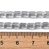 Electroplate Glass Beads Strands EGLA-D031-01-28-4