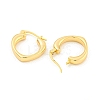 Brass Hoop Earrings for Women EJEW-K286-04G-2
