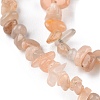 Natural Sunstone Beads Strands G-G0003-B11-4