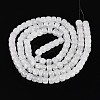 Baking Paint Crackle Glass Beads Strands DGLA-N019-02A-04-2