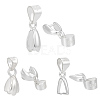 6Pcs 3 Styles 925 Sterling Silver Pendants STER-ME0001-08-1