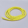 Imitation Jade Glass Beads Strands GLAA-R135-2mm-33-2