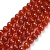 Natural Carnelian Beads Strands G-C280-B10-8mm-2