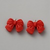 Opaque Resin Pendants FIND-WH0199-33P-01-1
