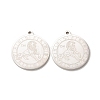 Non-Tarnish 304 Stainless Steel Pendants LS-STAS-A074-03J-P-2