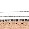 1.2MM 304 Stainless Steel Boston Link Chain Necklaces NJEW-D328-01P-02-3