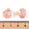 Electroplate Transparent Acrylic Beads PACR-CJC0008-08A-3