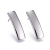 Non-Tarnish 304 Stainless Steel Stud Earring Findings X-STAS-L238-079P-1