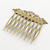 Iron Hair Comb Findings MAK-S012-FT002-9AB-2