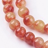 Two Tone Natural Jade Bead Strands G-R165-8mm-02-3