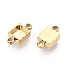 304 Stainless Steel Connector Cabochon Settings STAS-N115-30G-2