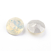 Pointed Back & Back Plated K9 Glass Rhinestone Cabochons RGLA-J012-8mm-287-3