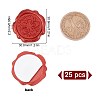 Adhesive Wax Seal Stickers DIY-WH0201-10A-2