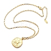 304 Stainless Steel Constellation Pendant Necklaces LS-NJEW-K392-01G-10-4