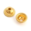 Tibetan Style Alloy Bead Caps LS-K090A011-1